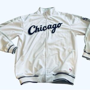 Chicago white Sox jersey zip up collar sweater